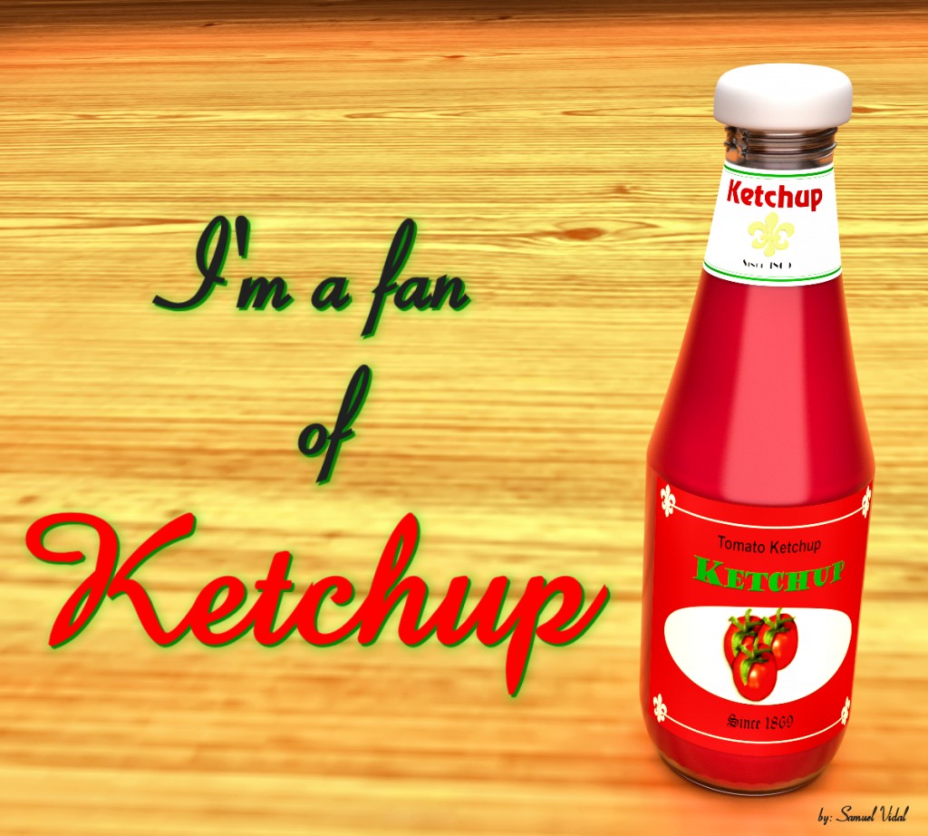Ketchup Bottle preview image 1